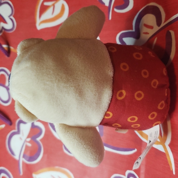 Alien ET Polar Bear Rattle Bell Charm Toy Little Kawaii Space Creature Upcycled - Picture 5 of 10